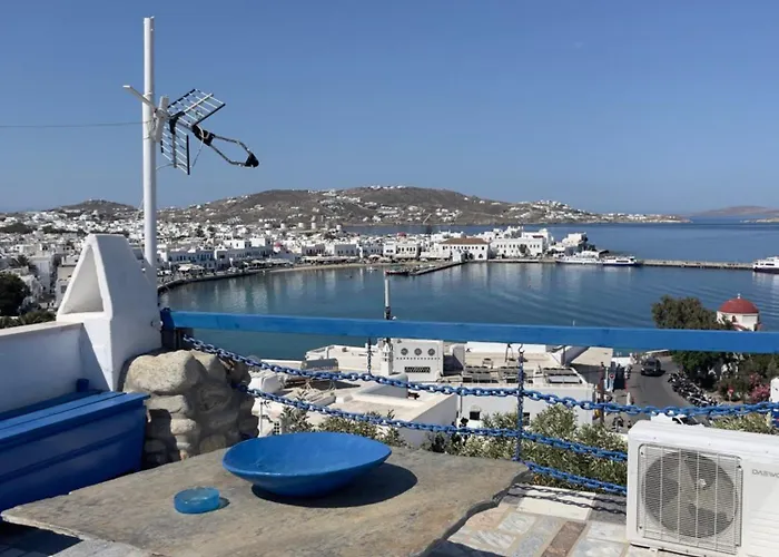Feriehus Mikele Mykonos Sea View -kalypso- Mykonos Town